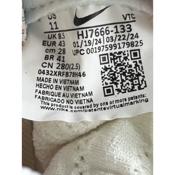 Women's Nike Reactx Infinity Run 4 Sail-Crimson-Vapor Green HJ7666-133 Size 11 - Picture 10 of 11